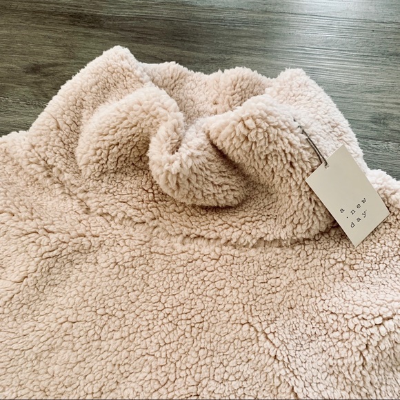 Sherpa Sweater - Light Pink - A NEW DAY - NWT ✨ - Picture 3 of 5